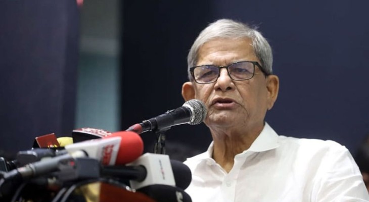 খালেদা জিয়াকে আমাদের ধারণ করতে হবে : মির্জা ফখরুল